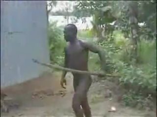 Hebat menjijikan mentah keras afrika hutan hubungan intim!